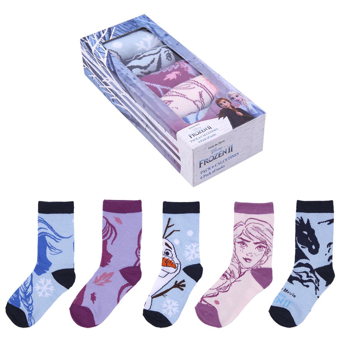 Set Calzini Frozen per Bambina – Disney, Taglie 19-30