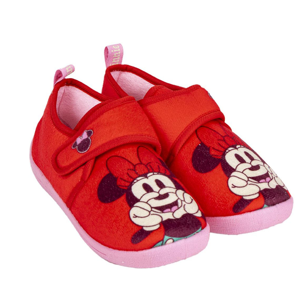 Pantofole Minnie a strappo per bambina, licenza ufficiale Disney
