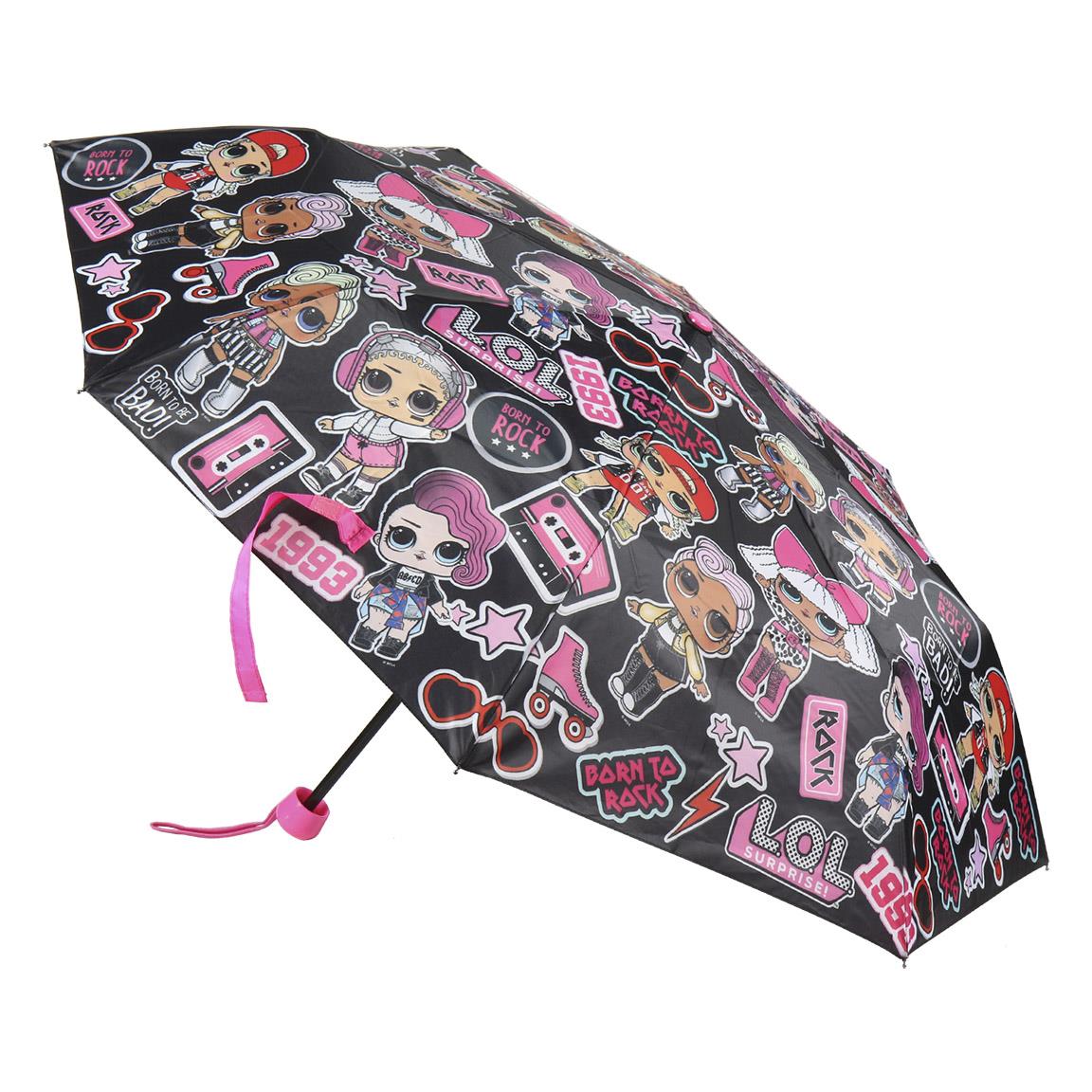 Ombrello LOL Surprise per Bambina – Nero o Viola