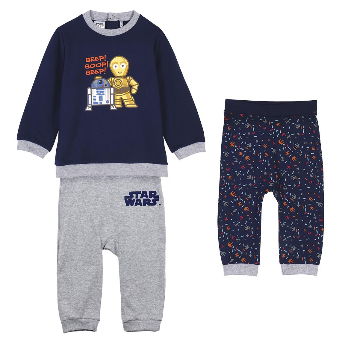 Tuta Star Wars per bimbo 18-36 mesi, licenza ufficiale