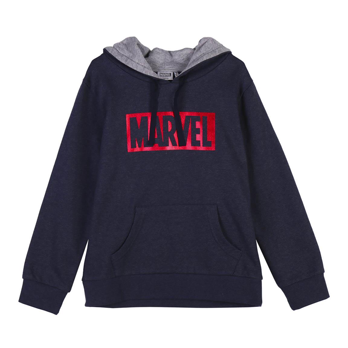 Felpa con cappuccio Marvel per bambini, licenza ufficiale