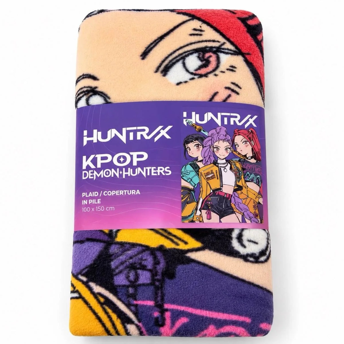 Plaid in pile K-Pop Demon Hunters Huntrix – dettaglio