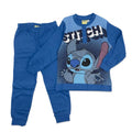 Pigiama Invernale Stitch per Bambini – Caldo Cotone, 3-7 anni