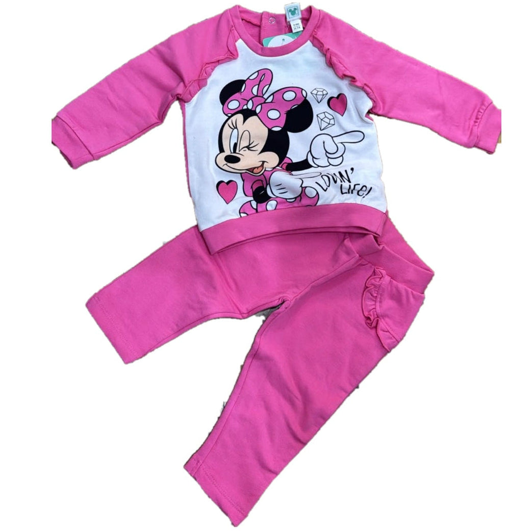 Tuta Felpata Minnie per Neonata – Disney 6-18 mesi