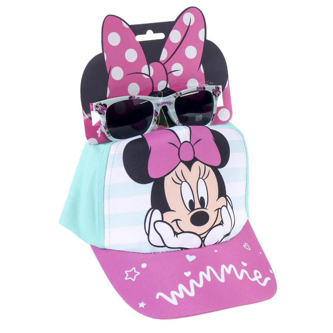 MINNIE hat and glasses set