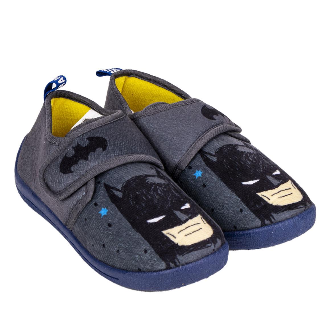 Pantofole Batman a strappo per bambino, licenza ufficiale DC Comics