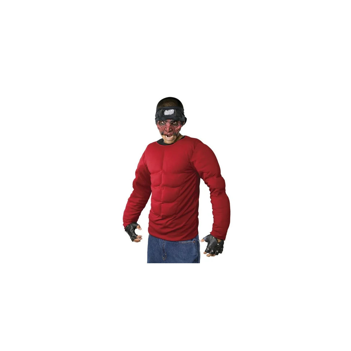 Costume petto muscoloso bambino per Halloween e Carnevale