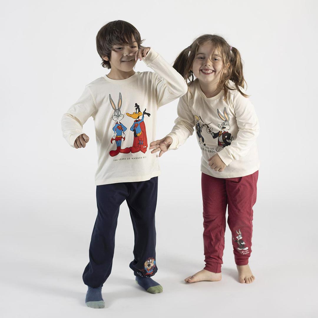 Blue LOONEY TUNES pajamas
