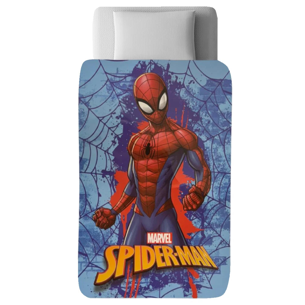 Trapunta Spiderman letto singolo 160x250 cm, licenza ufficiale Marvel