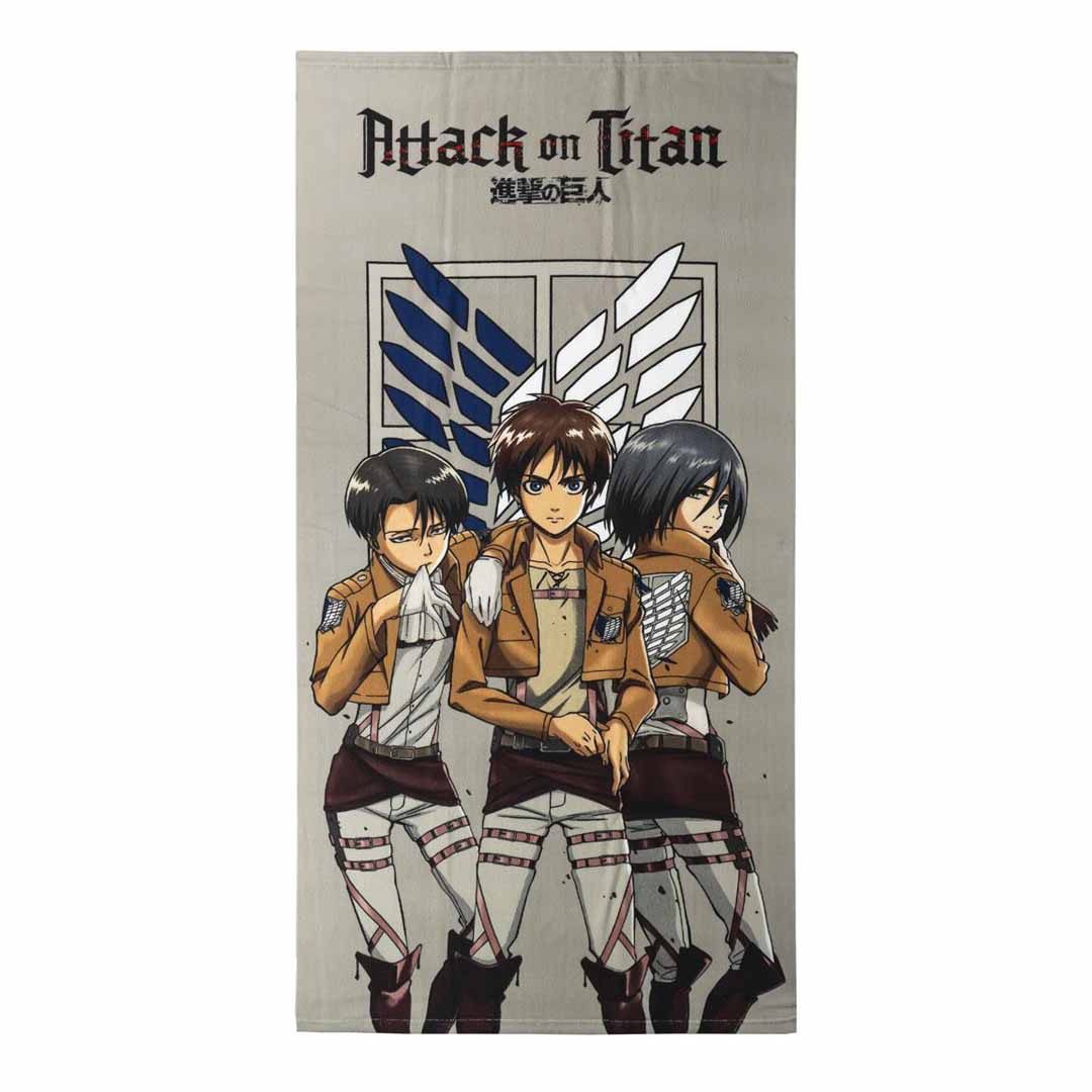 ATTACK ON TITAN beach towel