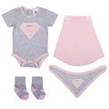 Tutina 4 pezzi SUPER HERO GIRL