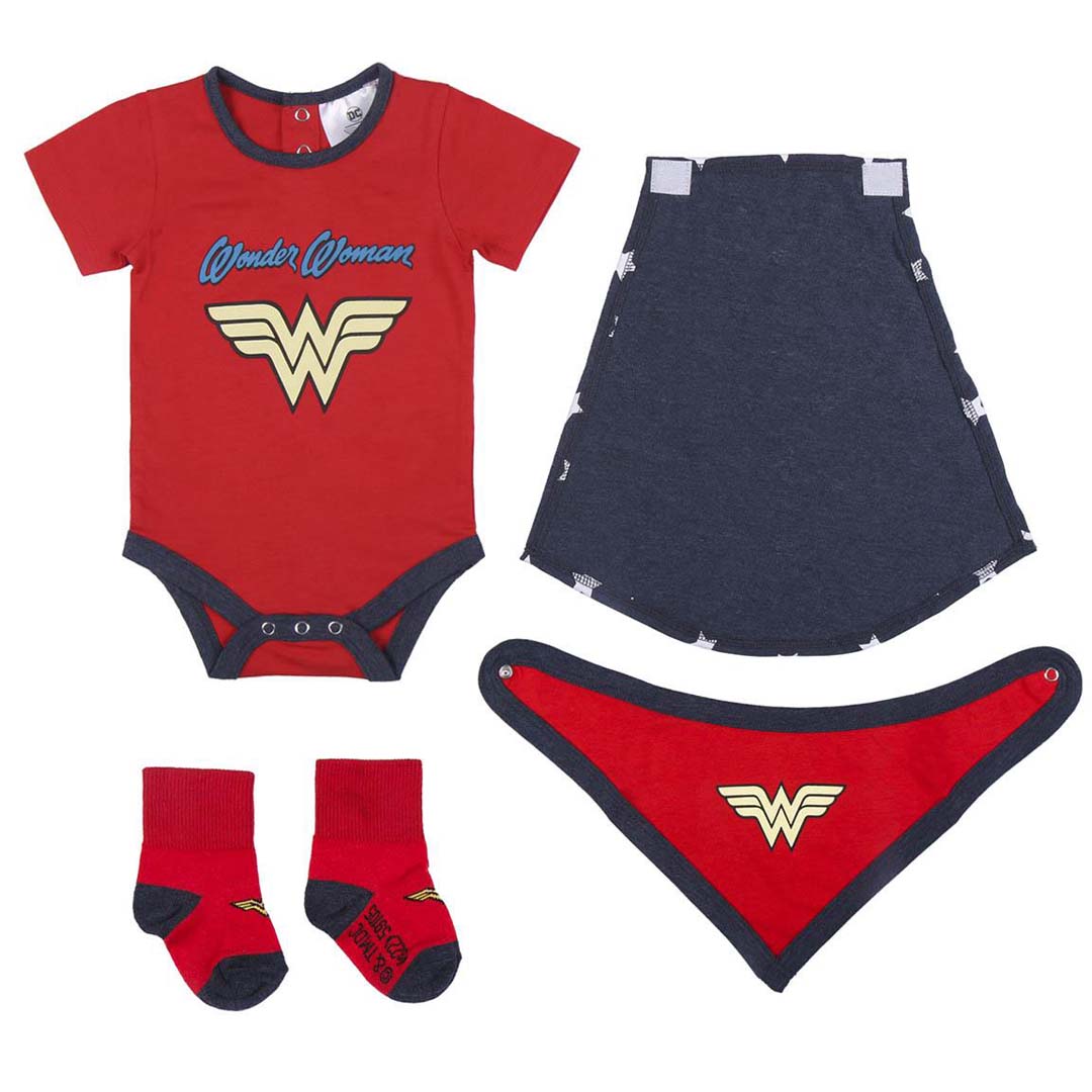 Tutina 4 pezzi WONDER WOMAN