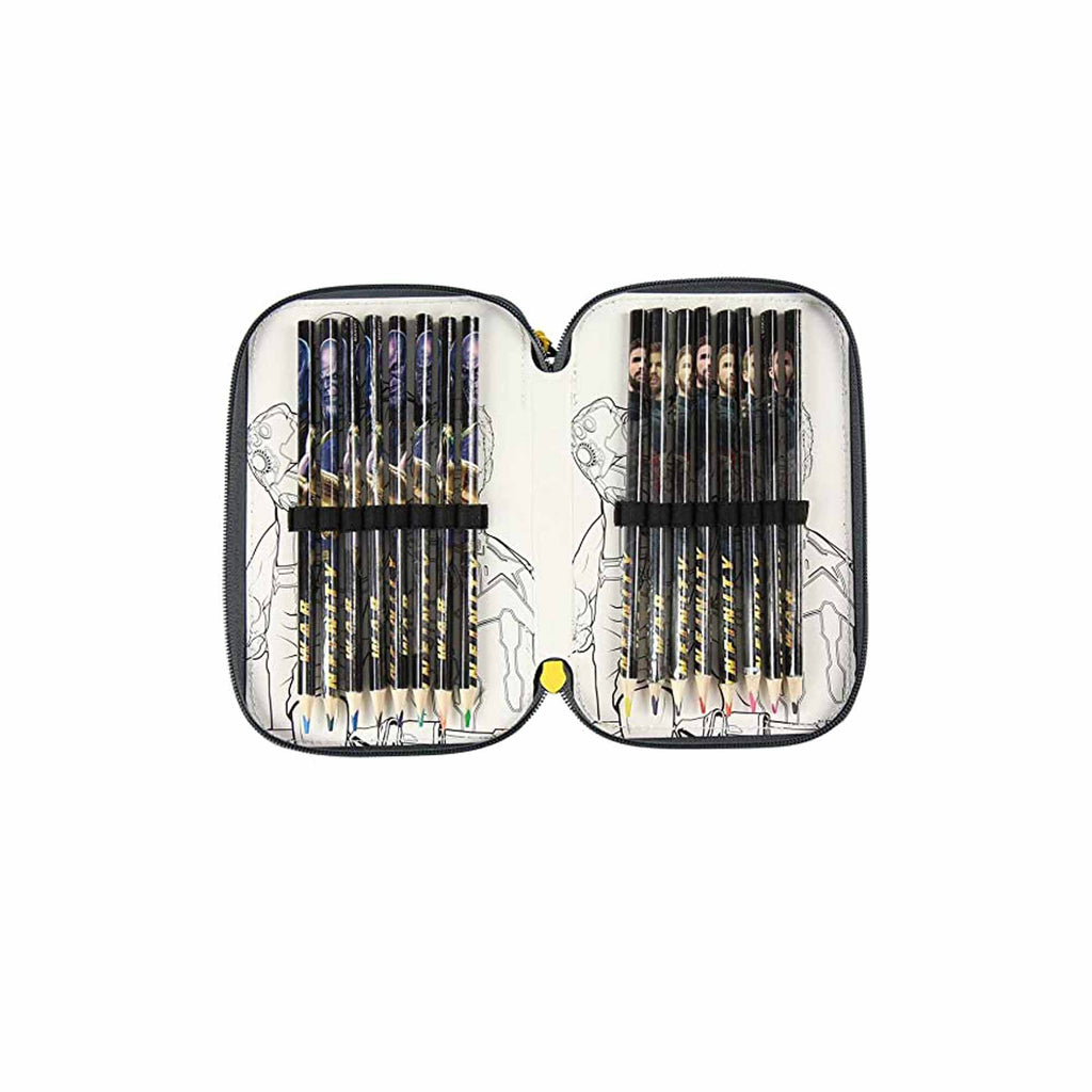 Astuccio 3 zip AVENGERS⠀ - Chico e Chica