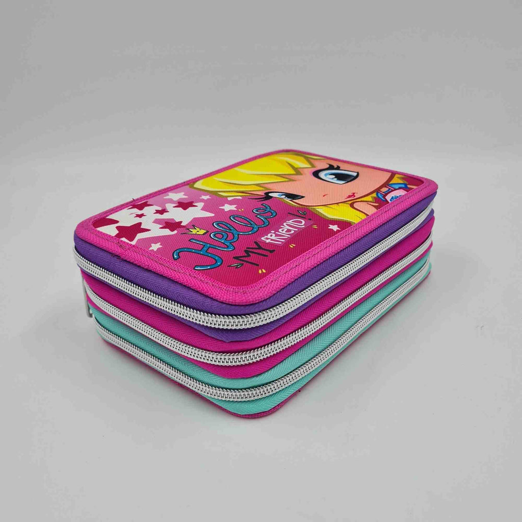 Astuccio 3 zip PINYPON - Chico e Chica