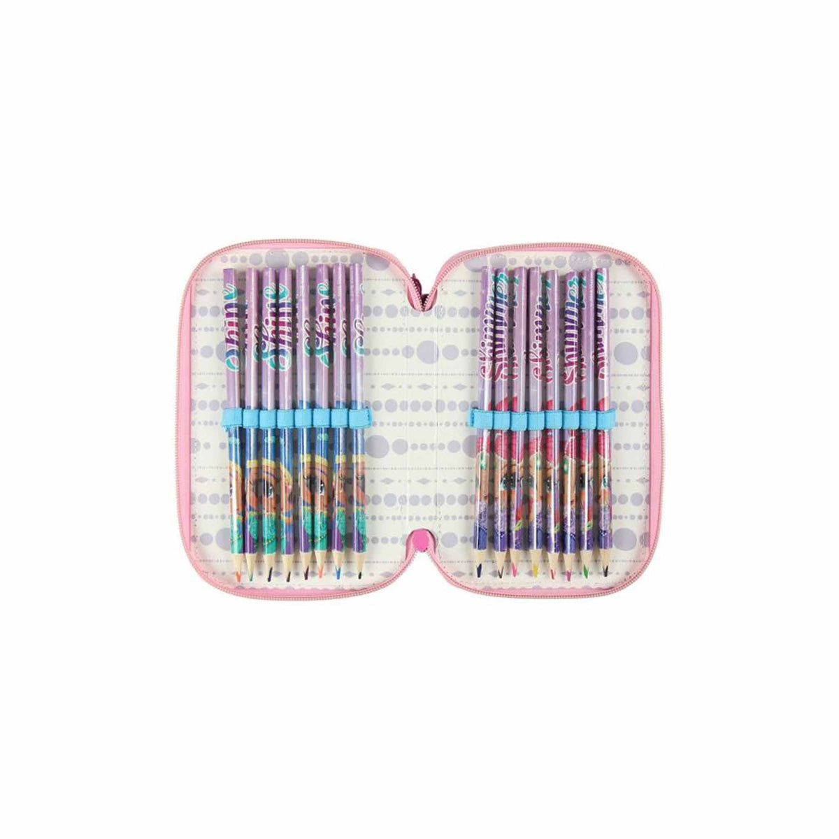 Astuccio 3 zip SHIMMER&SHINE - Chico e Chica