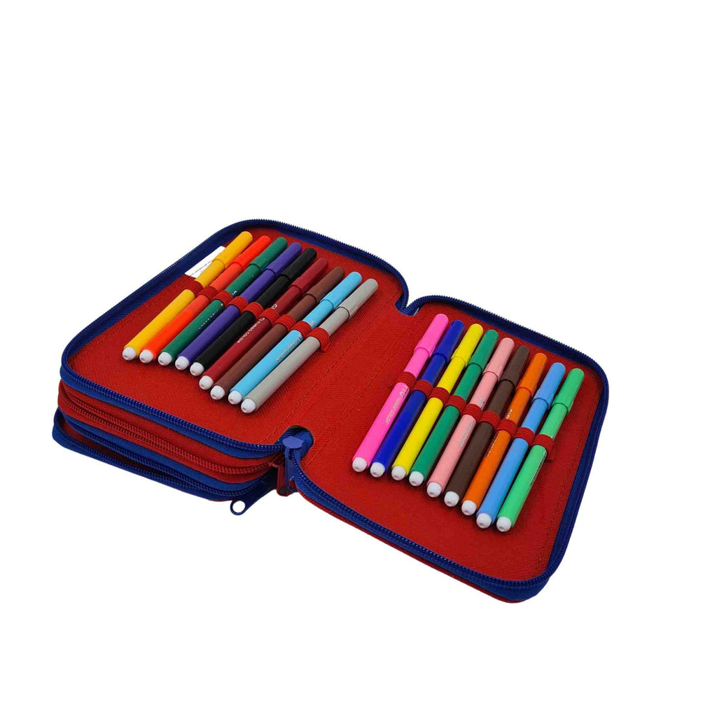 Astuccio 3 zip SPIDERMAN - Chico e Chica