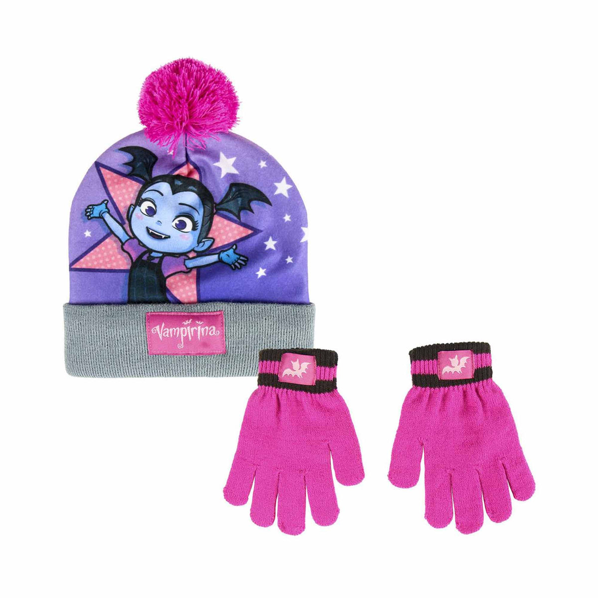 Cappello + Guanti VAMPIRINA - Chico e Chica