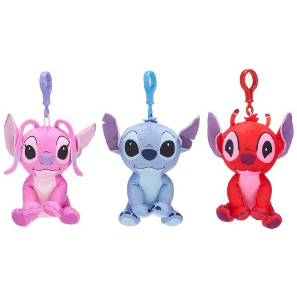 Pupazzo Leroy 11 cm - Peluche Disney Stitch - Chico e Chica