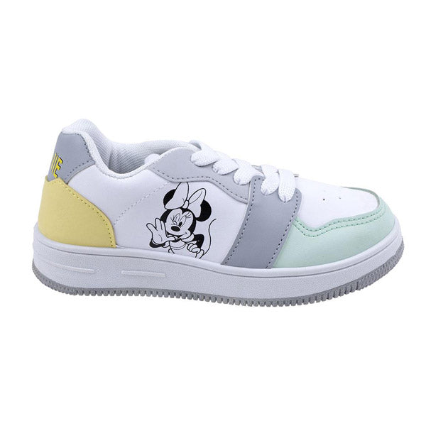 Scarpe Minnie con suola in gomma per bambina, licenza ufficiale Disney