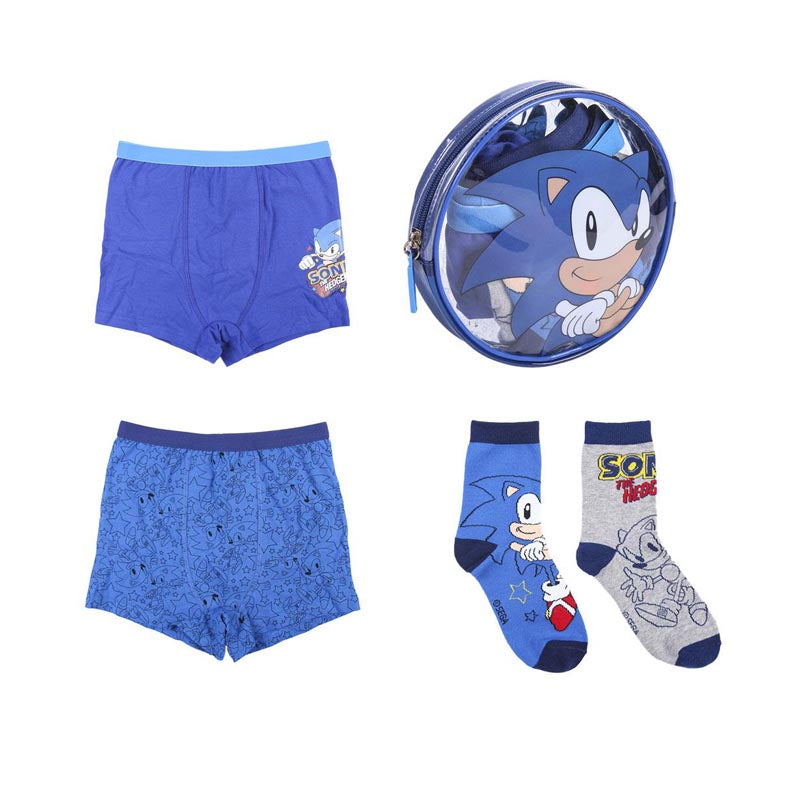 Set boxer e calzini SONIC