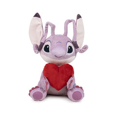 STITCH plush with heart 