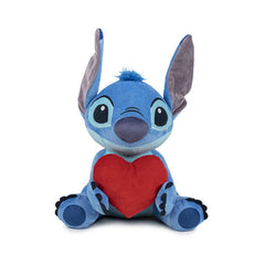 STITCH plush with heart 